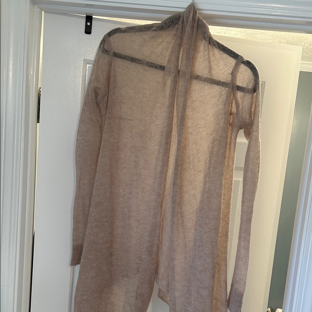 Zara Light Brown Women's Cardigan